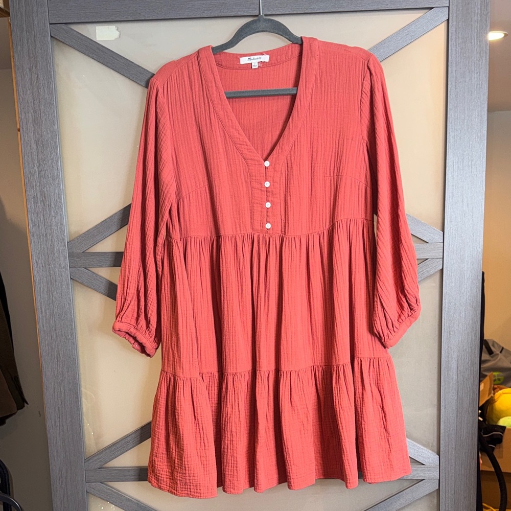 Madewell Women's Button-Down Tunic Top